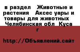  в раздел : Животные и растения » Аксесcуары и товары для животных . Челябинская обл.,Куса г.